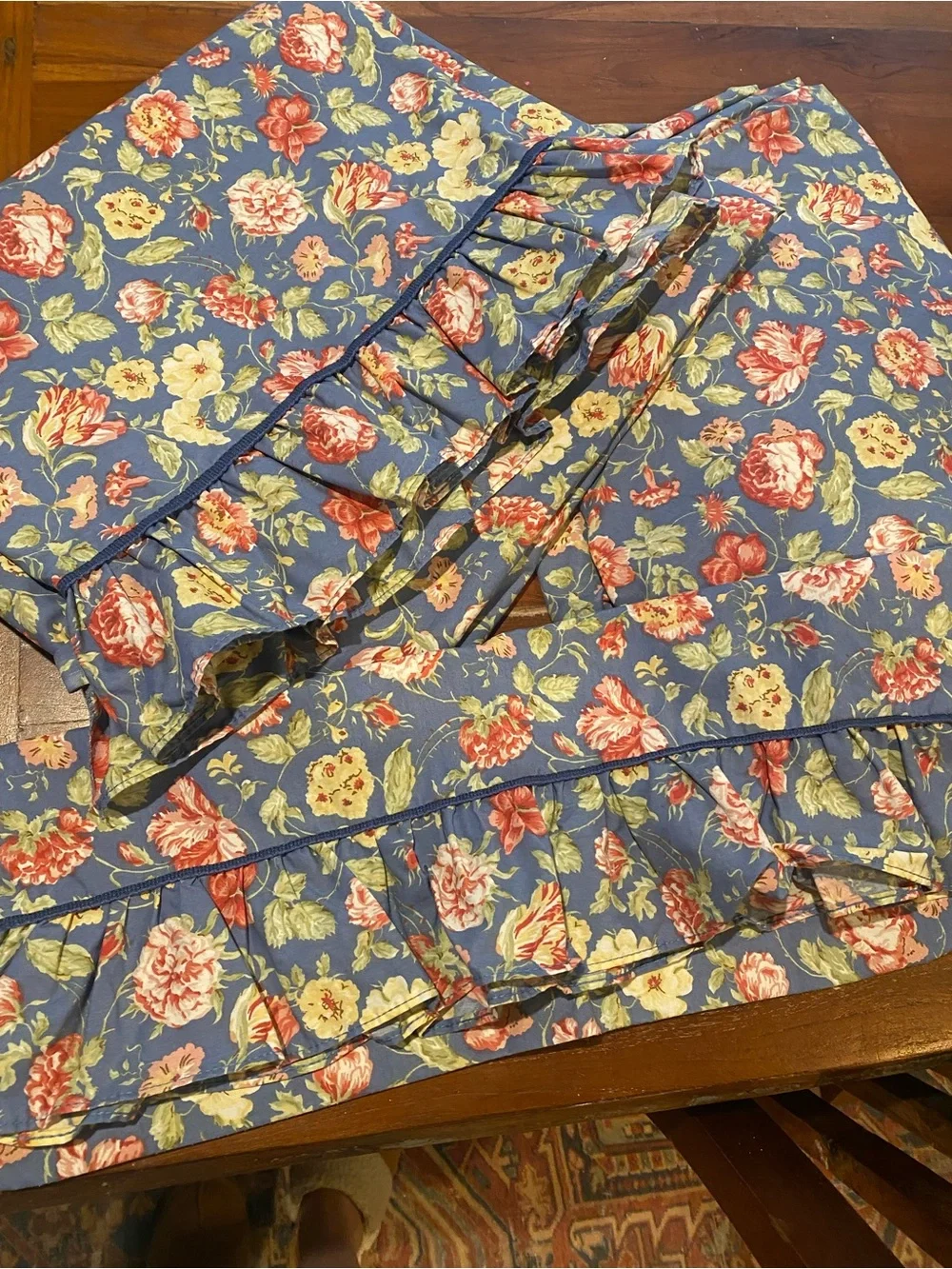 Waverly vintage blue